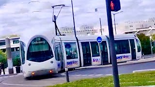 tramway T 6 et T 4 Lyon transports in france T C L Group in Lyon [upl. by Brinkema]