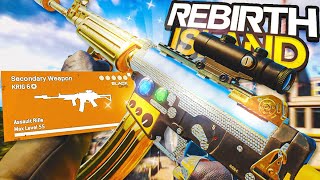 the BEST NO RECOIL KRIG 6 on REBIRTH ISLAND Best Krig 6 Class Warzone [upl. by Eirrotal424]