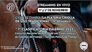 CICLO DE CHARLAS 2024  PLATERÍA CRIOLLA DE USO TRADICIONAL [upl. by Hserus166]