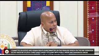 Sen Bato Dela Rosa on the pepper spray incident at the KOJC compound  GMA Integrated News [upl. by Hussein12]