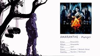 Amaranthe  Hunger HD [upl. by Madora147]