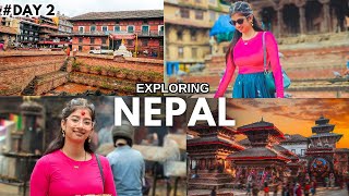 Exploring Nepal Day 2  Best Places to Visit in Kathmandu 2024  Divya Sharma Vlogs [upl. by Elleirb616]