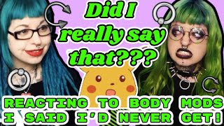 Reacting to Body Mods I Said Id Never Get  Emily Boo [upl. by Tail827]