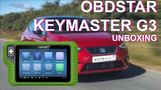 OBDStar Key Master G3 Key Programming Tool Unboxing [upl. by Gasparo]