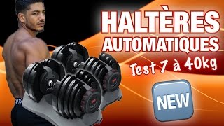 Les HALTÈRES AUTOMATIQUES 5 à 40 kg LE TEST by Bodytime [upl. by Seditsira]