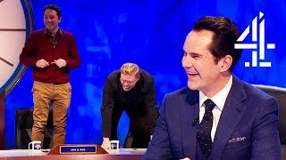 Jon Richardson amp Rob Beckett TERRIFIED of Tarantula  8 Out of 10 Cats Does Countdown [upl. by Palm]