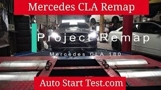 Mercedes CLA 180 REMAP 152 BHP181 BHP eng [upl. by Haida]