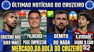 SAIU AGORA A SAÍDA DE TITULAR DO CRUZEIRO  EDUARDO ATUESTA POR EMPRÉSTIMO  MERCADO CELESTE [upl. by Damita47]