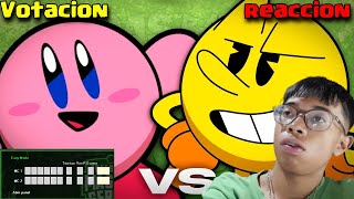 🍡UNA BATALLA GOURMET🍌 💥 Votando Kirby Vs PacMan En Formato FMS🤠  K4by [upl. by Notsae621]