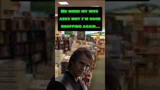 When Your Spouse Asks Why You are Buying MORE BOOKS shorts [upl. by Ecaroh]