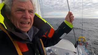 Ep 64 Sailing Solo Iceland to Norway Direct [upl. by Lekkim]