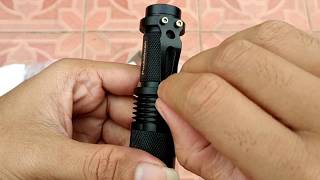 Review Singkat Senter Pocketman kecil murah tapi mantap [upl. by Acinna]