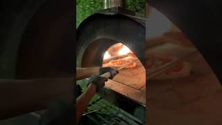 pizza Napolitana poolish dough hydration 70  تسويه بيتزا نابولى عجينه بولش ترطيب 70٪ [upl. by Harol]