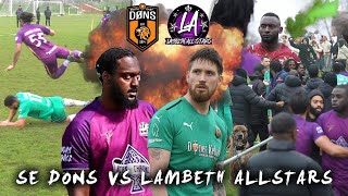 ‘Donny Jones Up Top’ SE DONS vs Lambeth Allstars [upl. by Ayifas788]