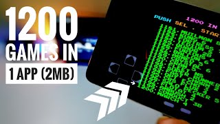 1200 Games in 1 App 2MB [upl. by Otrebor]