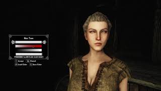 Skyrim character creation process with racemenu [upl. by Katzman9]