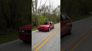 Lancia Delta Integrale Evo 1 Startup and Driving [upl. by Aissac]