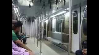 Inside of AC Metro Rail at Kolkata [upl. by Colver402]