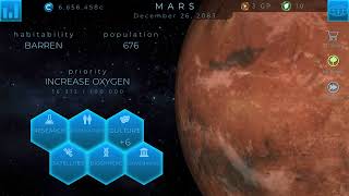 Terraforming Mars in TerraGenesis Part 14 first half [upl. by Yeslek]