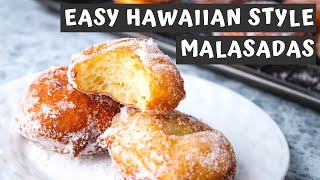 EASY HAWAIIAN STYLE MALASADA RECIPE  Keeping It Relle [upl. by Shir846]