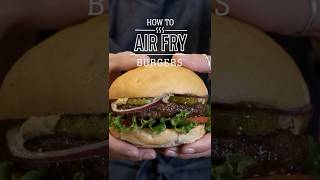 How to Cook Burgers in the Air Fryer [upl. by Aihsa959]