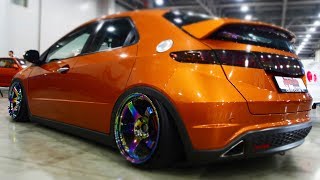 Honda Civic VIII 5D Tuning  Exterior LookAround [upl. by Maidie]