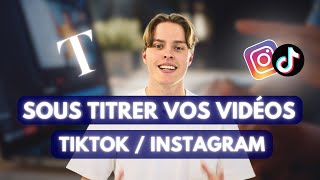 Créer des SOUSTITRES pour TikTok et Instagram dans Adobe Première Pro  FACILEMENT et RAPIDEMENT [upl. by Ammon]