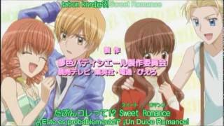 Sweet RomanceOpening de Yumeiro Patissiere Professionalsub Español Romaji [upl. by Sidonnie]