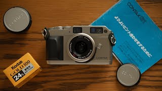 Contax G1  CARL ZEISS 28MM F28 BIOGON  Unboxing Video [upl. by Yrellih]