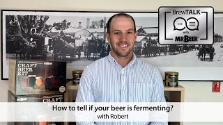 How to tell if your beer is fermenting [upl. by Yekcaj]