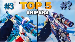 Top 5 Best Snipers You Need To Use In COD Mobile Season 11 Best Gunsmiths [upl. by Chatwin636]