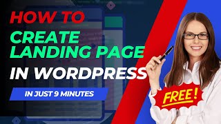 How to Create a Wordpress Landing Page in 10 Minutes [upl. by Oster628]