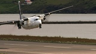 Fokker 50 special takeoff [upl. by Ramiah]