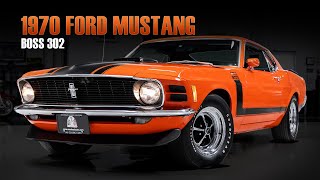 1970 Ford Mustang Boss 302 [upl. by Asusej204]