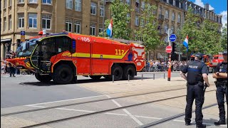 Parade Militaire de la Fete Nationale 2024  Luxembourg [upl. by Hamel5]