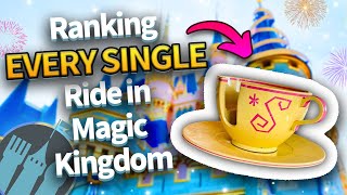 Ranking EVERY SINGLE Ride in Magic Kingdom [upl. by Naldo500]