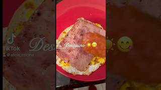 Desayuno 🍳 cookingshorts mexicanfood cocinando fyp [upl. by Inaluiak]