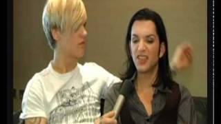 Placebo Brian Molko interview 2009 at Bunch TV Part 1 [upl. by Lynnworth54]