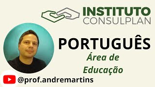 Banca Consulplan  PORTUGUÊS  Parônimos  Prof André Martins [upl. by Hcra516]