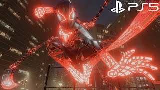 SpiderMan Miles Morales PS5  Programmable Matter Suit Free Roam Gameplay 4K 60FPS Performance RT [upl. by Ahsetel]