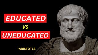 Difference between educated and uneducated  Educated is differ from uneducated [upl. by Essile]