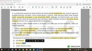 Examen de Nombramiento 2022 preguntas 13 al 25 Razonamiento lógico en HABILIDADES GENERALES [upl. by Roberson993]