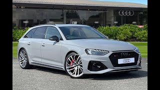 Brand New Audi RS4 Avant Vorsprung  Carlisle Audi [upl. by Arlina483]