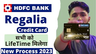 HDFC Regalia Credit Card  Feature Charges Eligibility  How to Apply HDFC Bank Credit Card Online [upl. by Pierette]