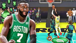 JAYLEN BROWN IS MONEY IN THE REC WITH RANDOMS  NBA 2K24 [upl. by Benildis154]