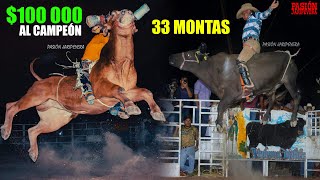 33 Toros 100 mil pesos al campeón TORNEO NACIONAL DE JARIPEO EN IGUALA GUERRERO 2024 [upl. by Odraude]