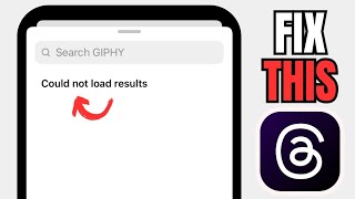 How To Fix Thread Could Not Load Results [upl. by Viviene]