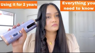 Review after using for 2 years  Conair Cordless Auto Curler [upl. by Otreblon]