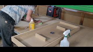 Thermoforming Vacuum table build Part 2 thermoforming vacuumforming plasticforming [upl. by Marline]