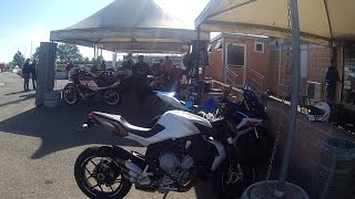 My Brutale 675 vs Brutale 800 QD Exhaust [upl. by Nothgiel]